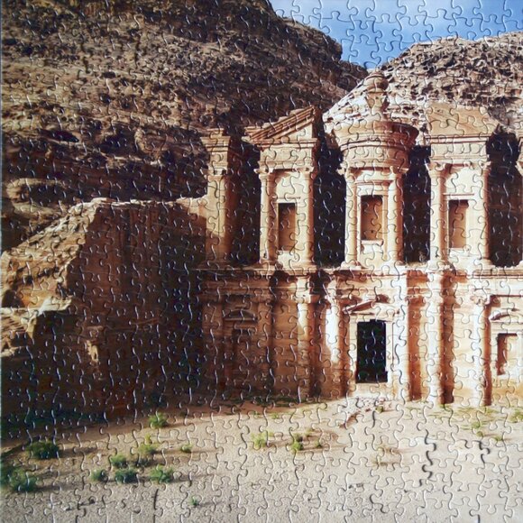 Petra, Jordan, 750 piece puzzle, The Canadian Group, Sure-Lox - Picture 3 of 4